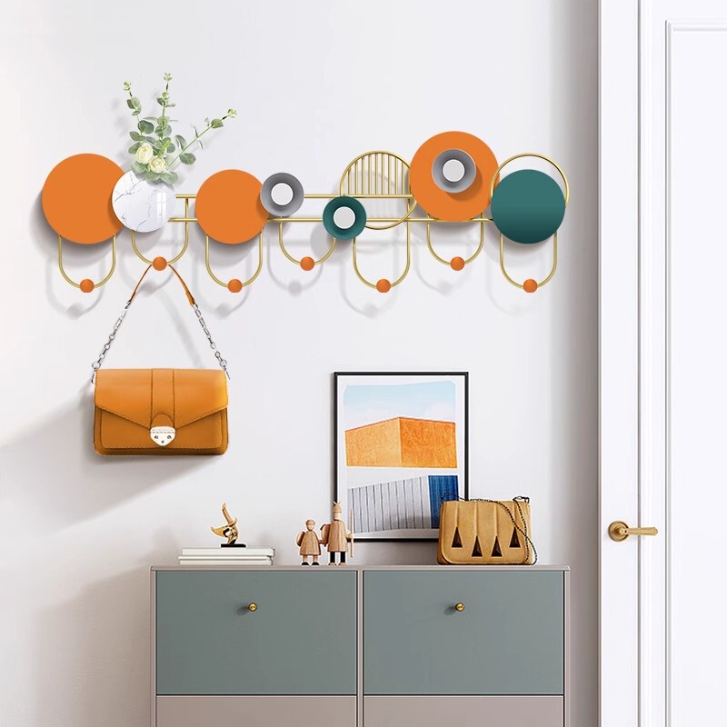 Entryway Wall-Mounted Hook for Storage, Wall-Mounted Coat and Hat Hook Behind the Door, Creative Design, Can Be Drilled into the Wall Entryway Wall-Mounted Hook for Storage, Wall-Mounted Coat and Hat Hook Behind the Door, Creative Design, Can Be Drilled into the Wall