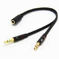 One point two audio adapter mobile phone microphone headset conversion computer headset 3 5 two-in-one splitter cable