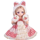 30 cm doll 6 ຈຸດ comic face BJD doll toy doll ຂອງຂວັນສໍາລັບເດັກນ້ອຍຍິງດຽວ Princess ຂະຫນາດໃຫຍ່