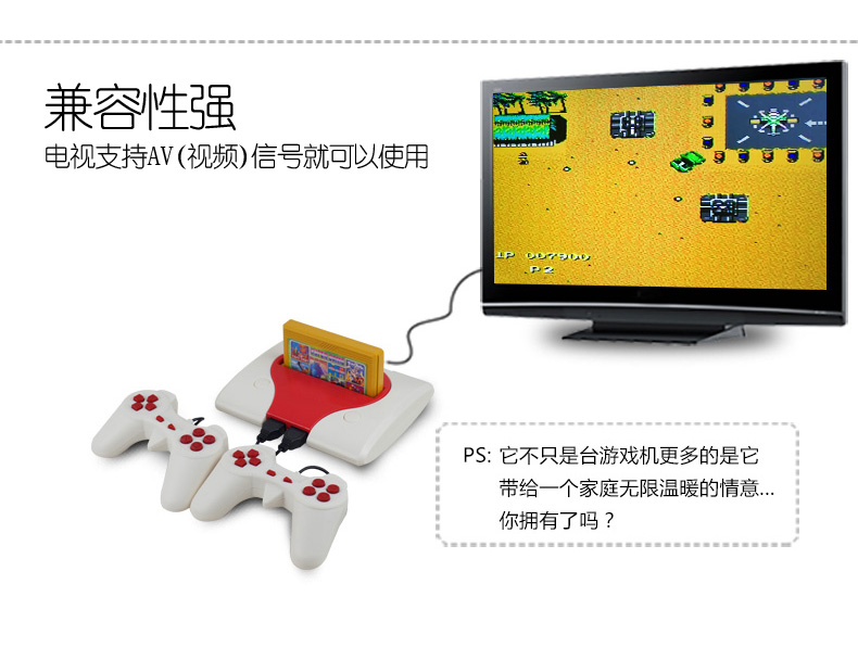 Feihao nhà TV video game console Nintendo FC thẻ hoài cổ màu đỏ và trắng máy Super Mario đôi xử lý tay cầm xbox 360