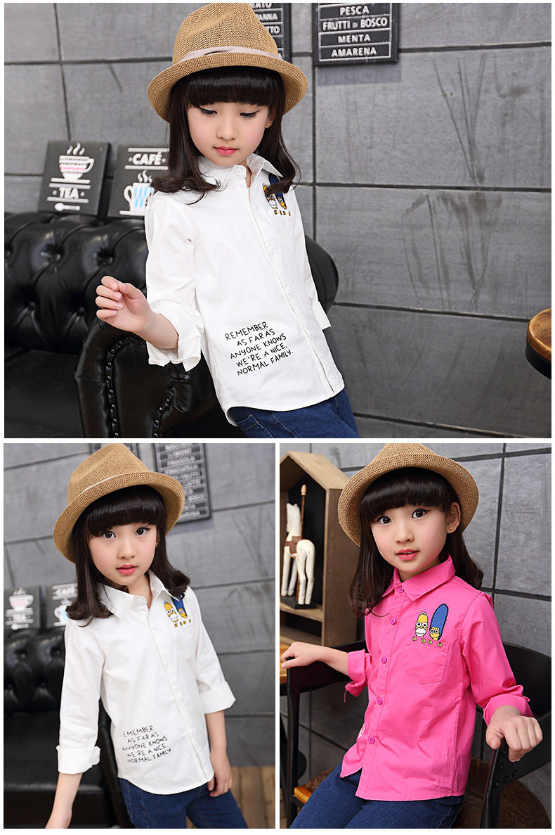 Chemise fille à manche longue - Ref 2085386 Image 18