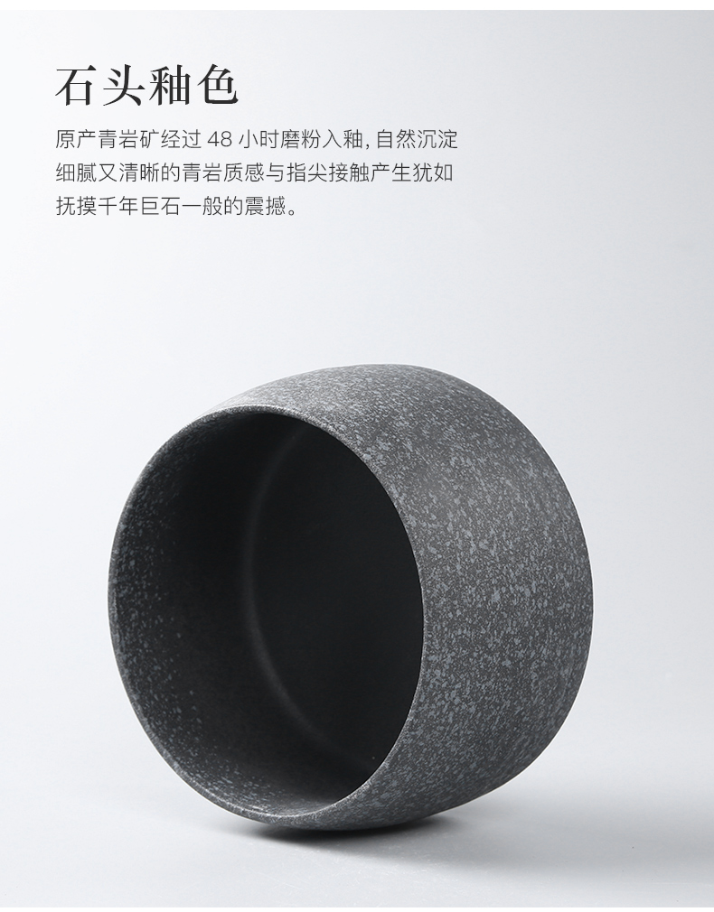 Three thousand ceramic tea tea to wash large Japanese cup by hand wash water, after the home of kung fu tea accessories dross barrels