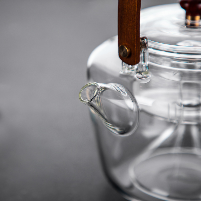 Three thousand heat - resistant glass tea pot steamed teapot tea village household electric single pot cooking TaoLu teapot girder'm teapot