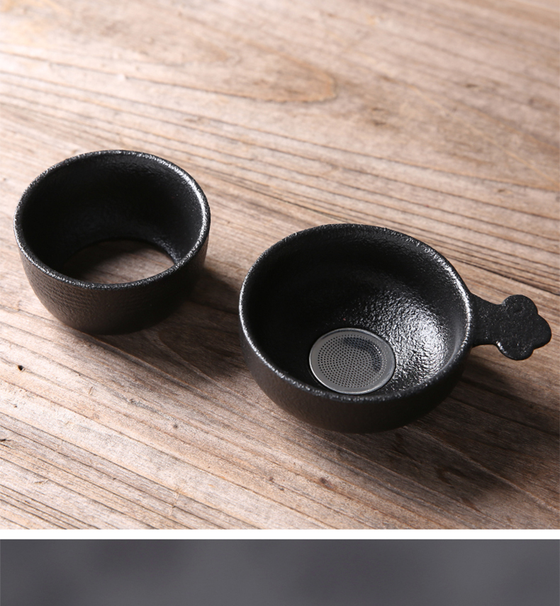 Three thousand ceramic tea village) filter kung fu tea accessories tea tea tea strainer filter