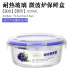 hộp cơm giữ nhiệt 3 tầng Hộp lưu trữ thủy tinh dày phân vùng chịu nhiệt lò vi sóng hộ gia đình cho nhân viên văn phòng hộp ăn trưa kín bát ăn trưa - Hộp cơm điện sưởi ấm hộp com cắm điện Hộp cơm điện sưởi ấm