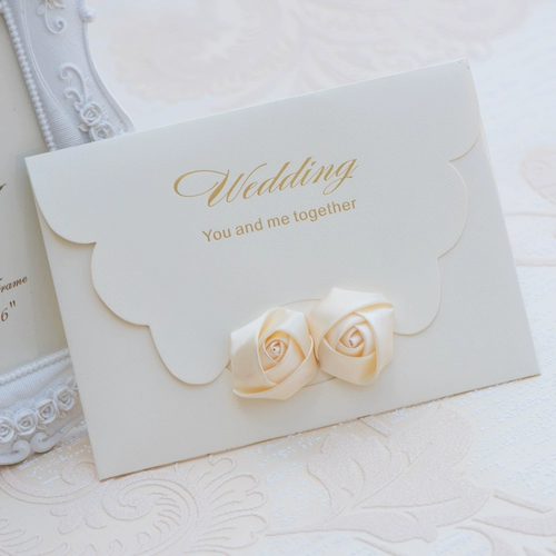 李想 Свадебное приглашение на свадьбу приглашение Creative 2023 Пользовательские европейские приглашения на свадьбу.