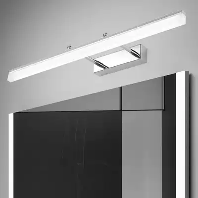 Mirror front light Modern Nordic dressing room Non-hole mirror lamp simple bedroom bathroom mirror cabinet special mirror light