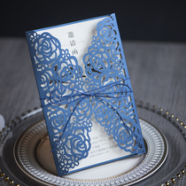 Invitation letter invitation invitation card custom business Chinese style envelope enterprise opening event meeting creative high-grade