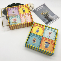 4-pack sea blue movement gilt silk antibacterial crotch childrens underwear Flat angle temperature pants Boys and girls shorts