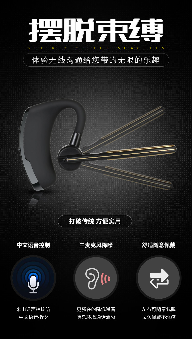 Casque bluetooth COEUR DE DISTRICT fonction appel - Ref 3380197 Image 13