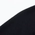 JDV nam mùa đông nam đen giản dị áo len đen áo thun nam WOT7542BLK - Kéo qua