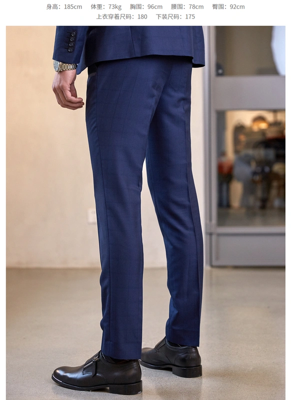 Suit nam quý ông quần âu nam Slim mùa xuân nam phù hợp với quần kinh doanh quần mới giản dị vest nam đẹp
