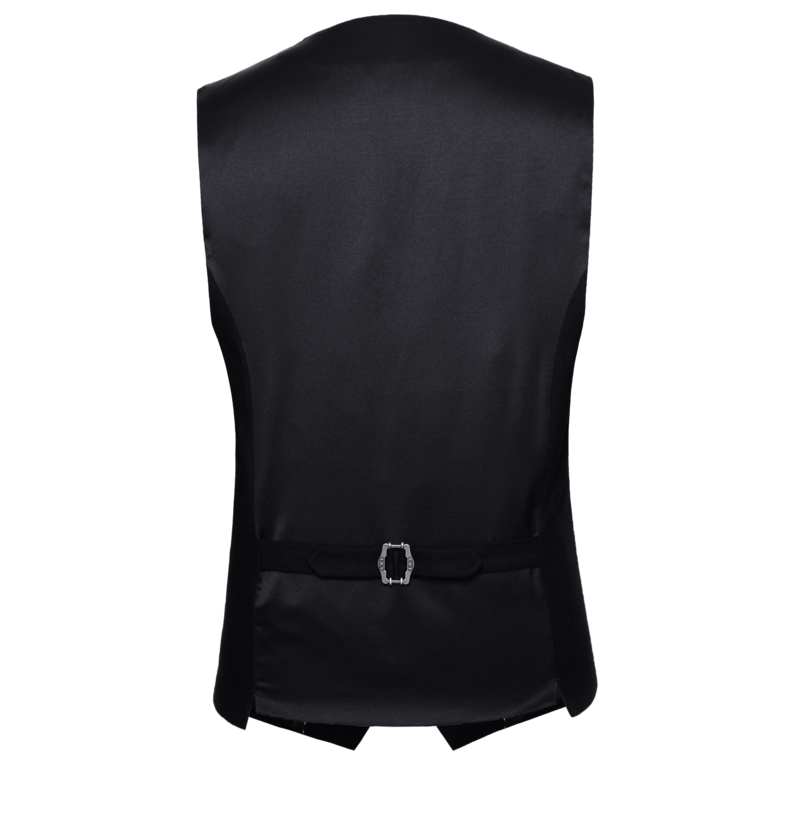 Quần áo nam JDV mùa thu nam đi lại mỏng len vest khâu vest nam giản dị WCV7834BLK - Dệt kim Vest áo vest nam body