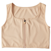 Seamless bra corset super flat large breasts small underwear womens breast reduction les handsome t wrap chest shaping sports vest thin zipper