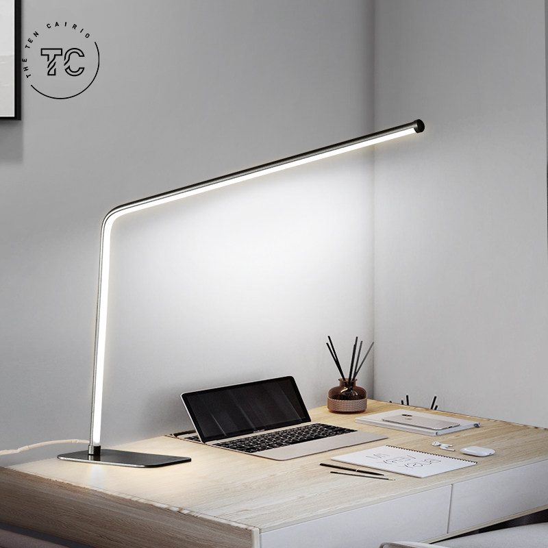 Led guard eye table light modern minimalist Minima Dorm Room Home Read Personality Creative Ins Net Red Bed Headlights