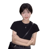 Черная летняя короткая сексуальная футболка с коротким рукавом, в американском стиле