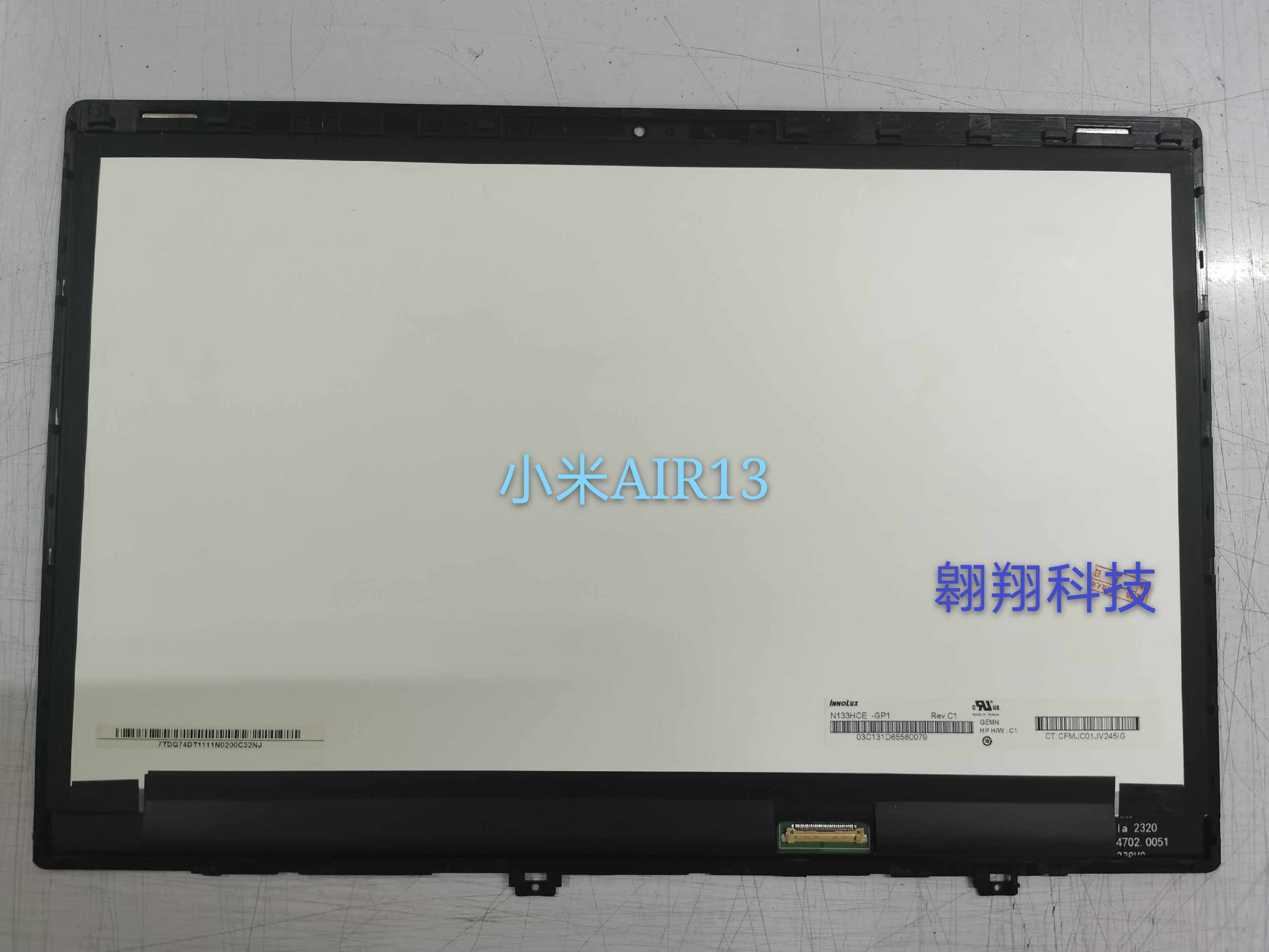 Original Xiaomi 133 notebook AIR 13 3 161301-CN LCD screen 161301-01 assembly with frame