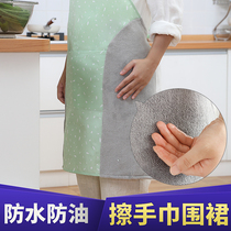 Summer Apron home Waterproof Erasable kitchen Home Domestic Vest Style Wholesale Cute Day Ensemble Long Sleeve Hood Dress Skirt
