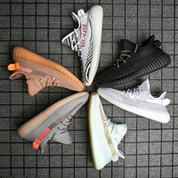 Белая зебра кокосовая обувь мужчина 350yeziyeezy2021 Летнее сустав Азиатская ограниченная большие размеры туфли черный воин