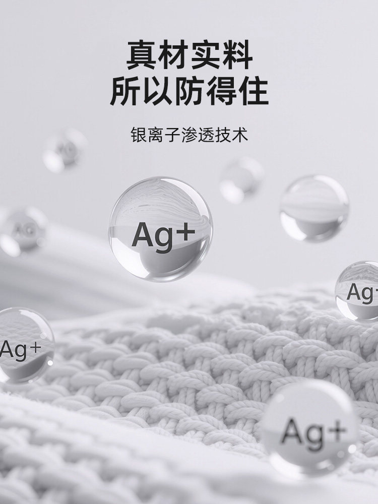 Beibei Zihan Anti-Radiation Maternity Clothing for Office Workers, Computer Radiation Shielding Inner Wear, Invisible Silver Fiber Bellyband, Genuine Product