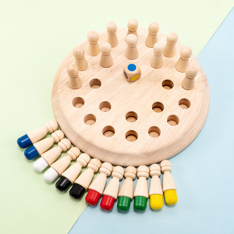 Memory chess children's parent-child interactive desktop game logical thinking puzzle concentration training toys birthday gift