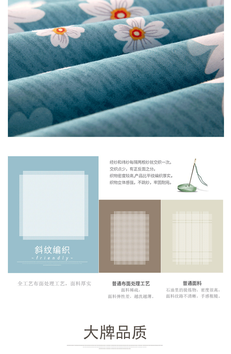 Habei / haibei cotton gối cặp 100% cotton dày phong bì loại twill gối 6311-TBHA gối ôm cho trẻ sơ sinh