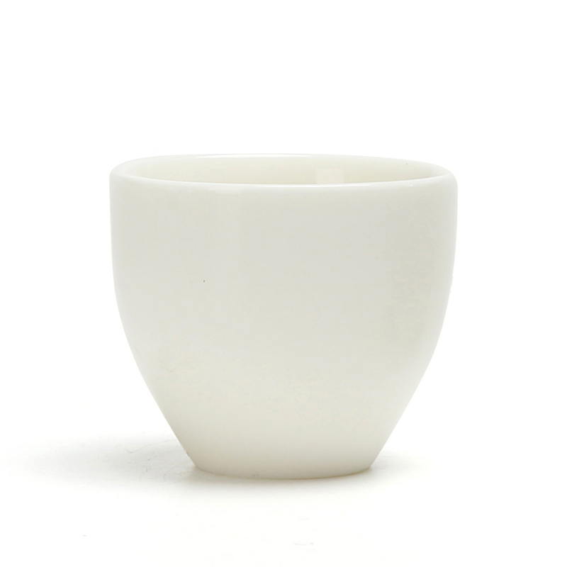 Suet jade porcelain dehua white porcelain kung fu tea cups of a single ceramic tea cup sample tea cup tea master cup single CPU