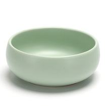 Xinyiyuan tea wash Ru Kiln tea set accessories Pen wash water wash can raise open piece Ru porcelain large tea wash