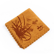 Xinyiyuan strong absorbent towel rag tea towel thickened cotton Kung Fu tea set Tea art tea ceremony accessories