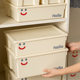 Desktop storage box with no odor and large capacity superimposed storage