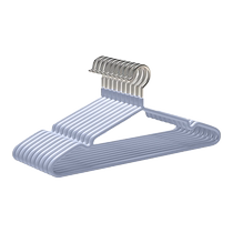 100 household clothes hangers bold clothes hangers traceless clothes drying racks anti-shoulder corner clothes storage hanging and drying supports