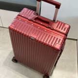 Бордовый чемодан подходит для мужчин и женщин, 20 дюймов