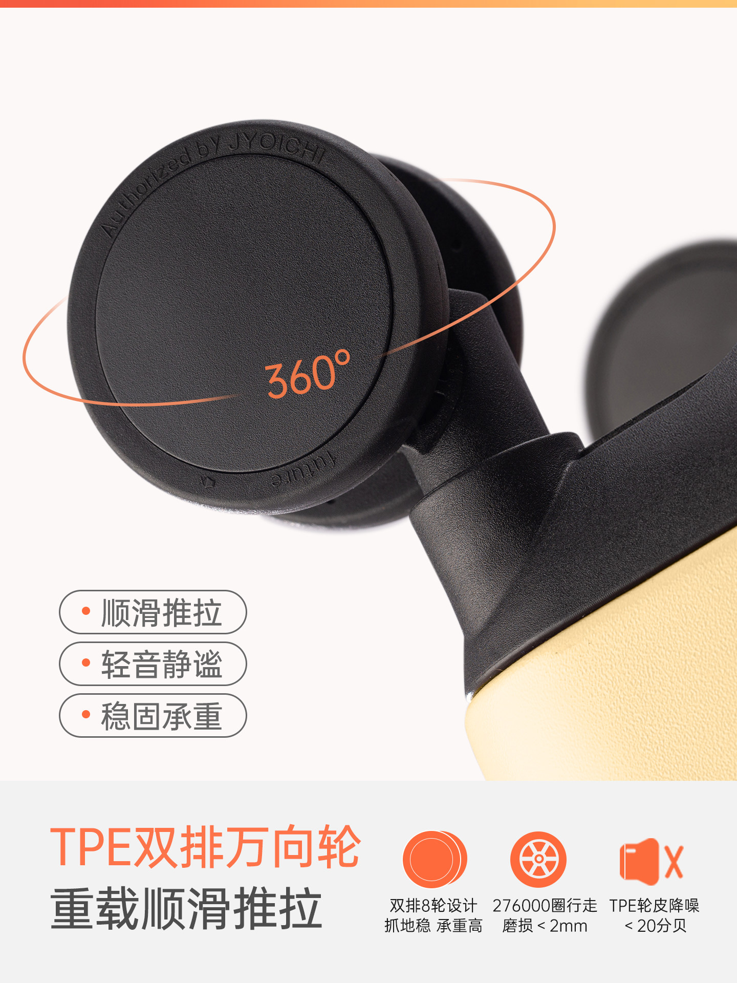 Lovetour High-Quality Papaya Orange Suitcase for Women 2025 New Model with Universal Wheels, Lightweight Carry-On Luggage 24inch