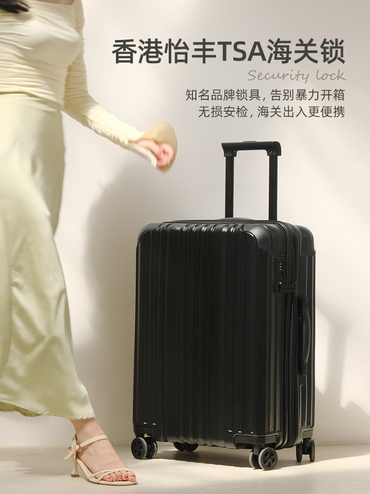 Expandable Suitcase Pc Large-Capacity Trolley Case 24-Inch Universal Wheel Password Travel Case 28inch Male 30 Female Student