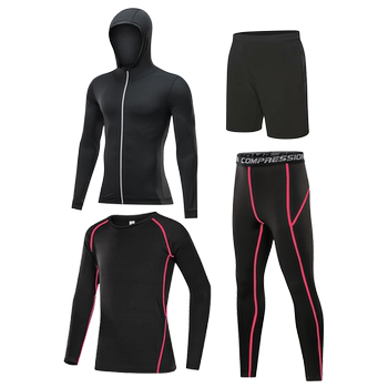 Children's tights training basketball running sports suit