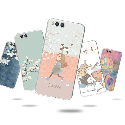 小米6X手机壳米六6女款个性创意浮雕全包防摔