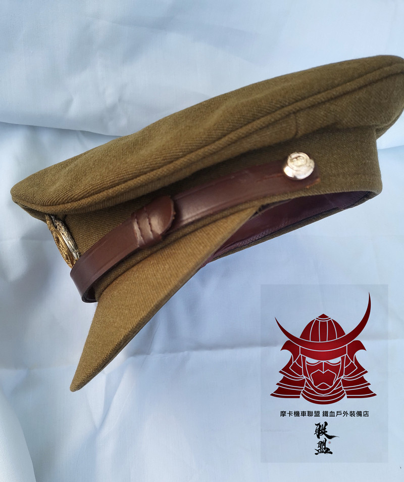 Imported original British Army World War II original big hat hat RCAC