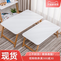  Folding laptop table small table lazy folding table Japanese coffee table simple student dormitory bed desk