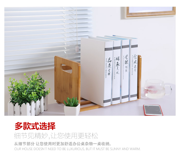 Bàn tre giá kệ văn phòng bàn đơn giản kệ sách nhỏ học sinh trẻ em kệ sách sáng tạo kệ - Kệ kệ gỗ trang trí