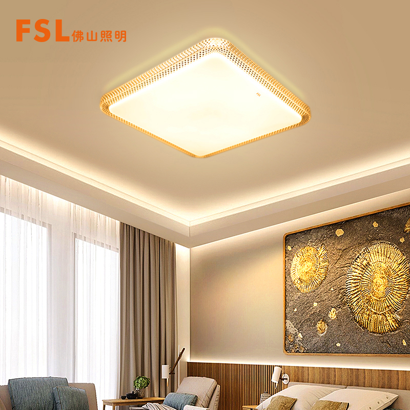 fl foshan lighting LED suction dome light three-stage toning bedroom light book room modern minimalist living-room lamp lamps