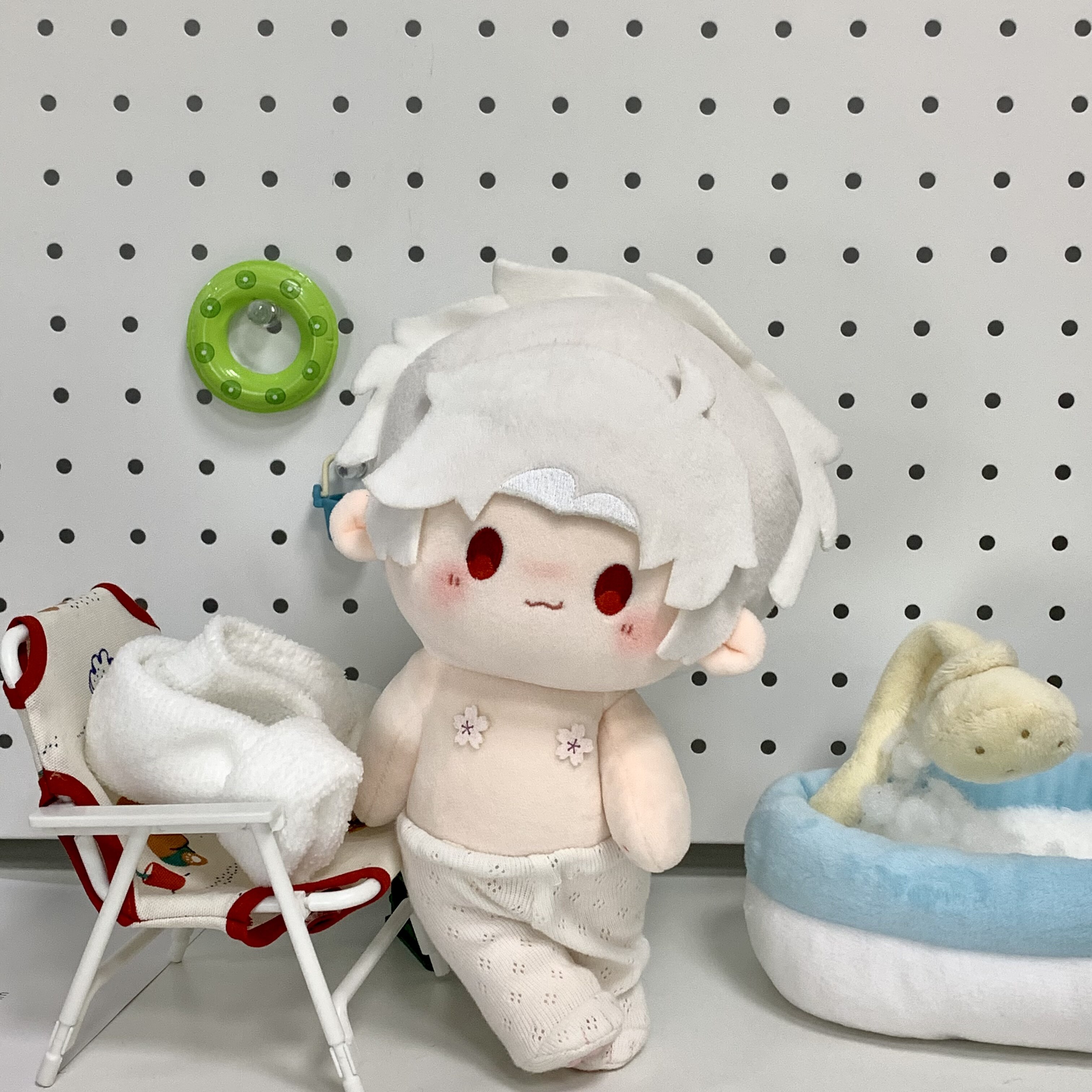 Love and Deepspace Fan-Made 7.87 in Skeleton Plush Dolls