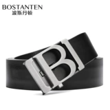 波斯丹顿 Кожаный ремень, штаны, из натуральной кожи, в корейском стиле