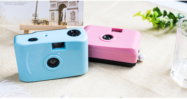 LOMO máy ảnh retro phim máy ảnh một lần phim đánh lừa không thấm nước vibrato với cùng một đoạn gửi bạn gái tốt nghiệp món quà Ngày Valentine chị món quà dễ thương Polaroid