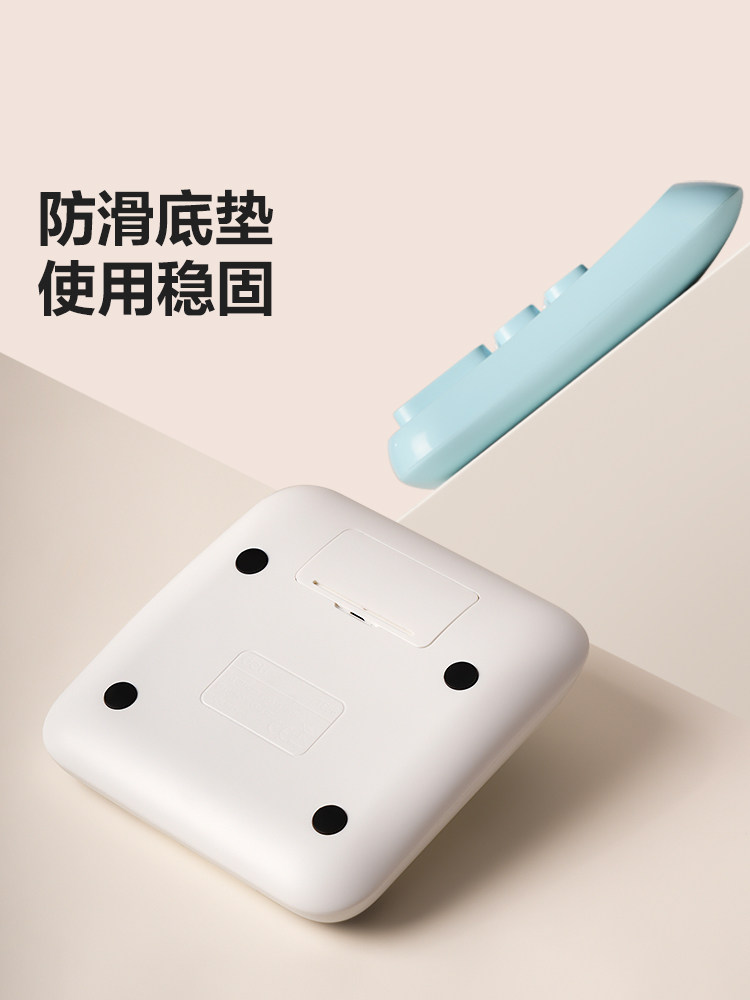 Deli Calculator Mechanical Button Calculator for College Students, Office Use, Financial Accounting Calculation Machine, Cute Business Desktop Large Mechanical Keyboard Calculator for Office Use