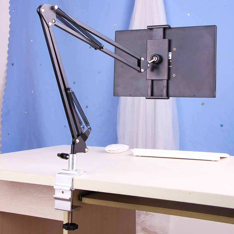 Tablet surface portable screen 15 6 Display sidescreen ipad pro12 9 small platoon lamp Exidea Desktop headboard Multi-functional lazy person bracket metal cantilever