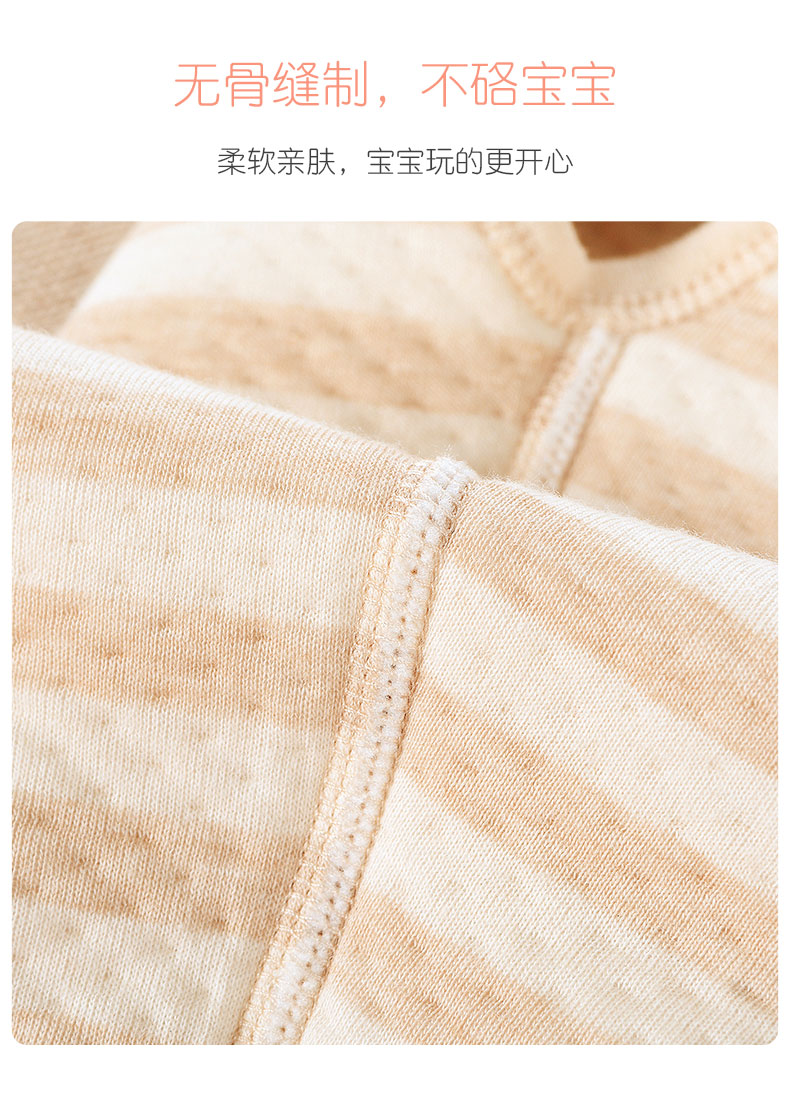 Bộ quần áo cotton cho bé bộ mùa thu đông 0-3 tháng 6 bé trai và bé gái sơ sinh tặng quà trăng tròn quần áo sơ sinh