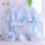 Quần áo sơ sinh cho bé sơ sinh mùa hè hộp quà tặng cotton 0-3 tháng bé sơ sinh dài tay áo mùa thu và mùa đông set quà sơ sinh giá rẻ