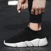 2021 summer new canvas shoes mens shoes breathable sports casual shoes mens summer socks tide shoes mens cloth shoes