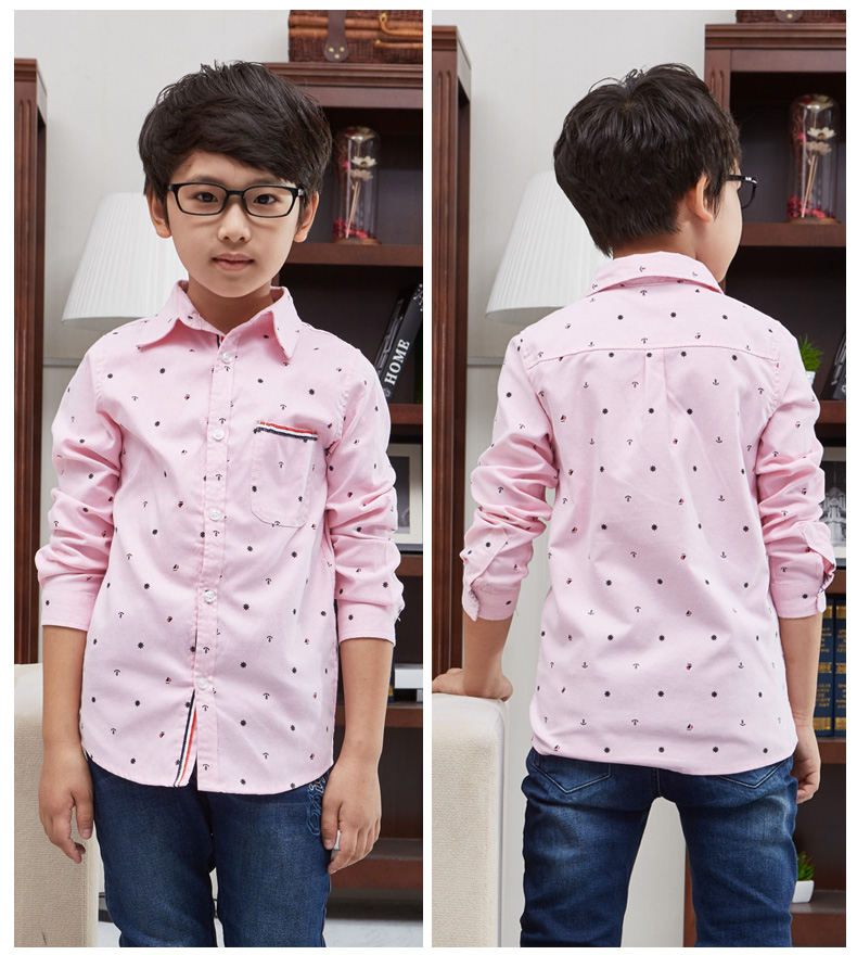 Chemise garcon à manche longue - Ref 2073279 Image 24