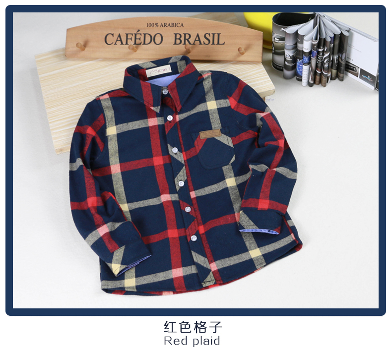 Chemise garcon à manche longue - Ref 2073279 Image 17